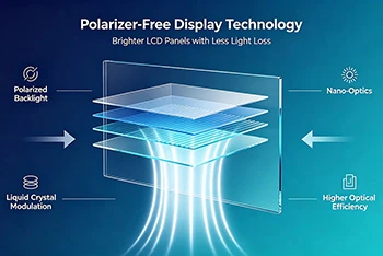 How Polarizer-Free Display Technology Works in LCD Panels